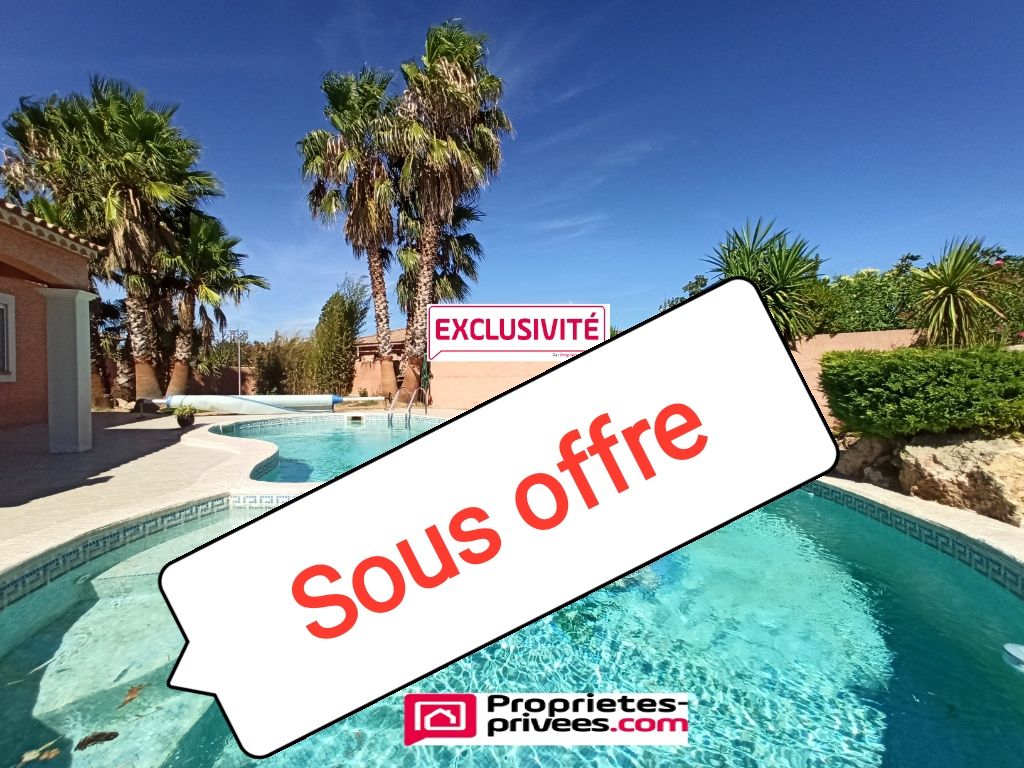 Villa 180m² - 4 chambres- piscine- terrain 1000m² - 580 000 euros