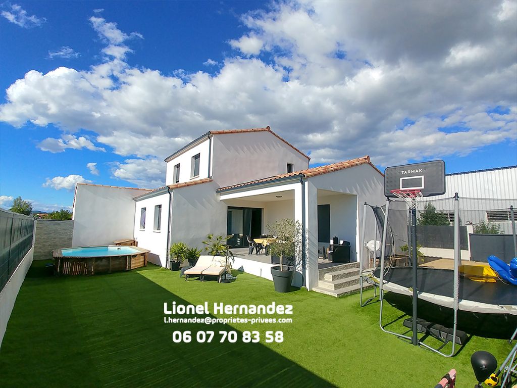 Alès Le Rieu, Maison de 2017 d'environ 105m² sur 400m² de terrain