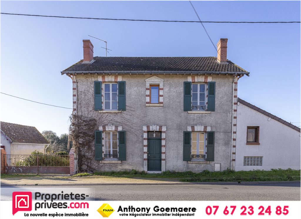 Maison Châtres/Cher 7 pièces 130 m2