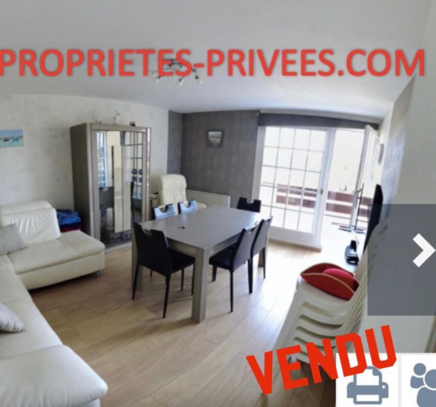 Appartement T3 Ste Cécile plage 3 pièce(s) 49.86m2 avec parking proche plage et commerces