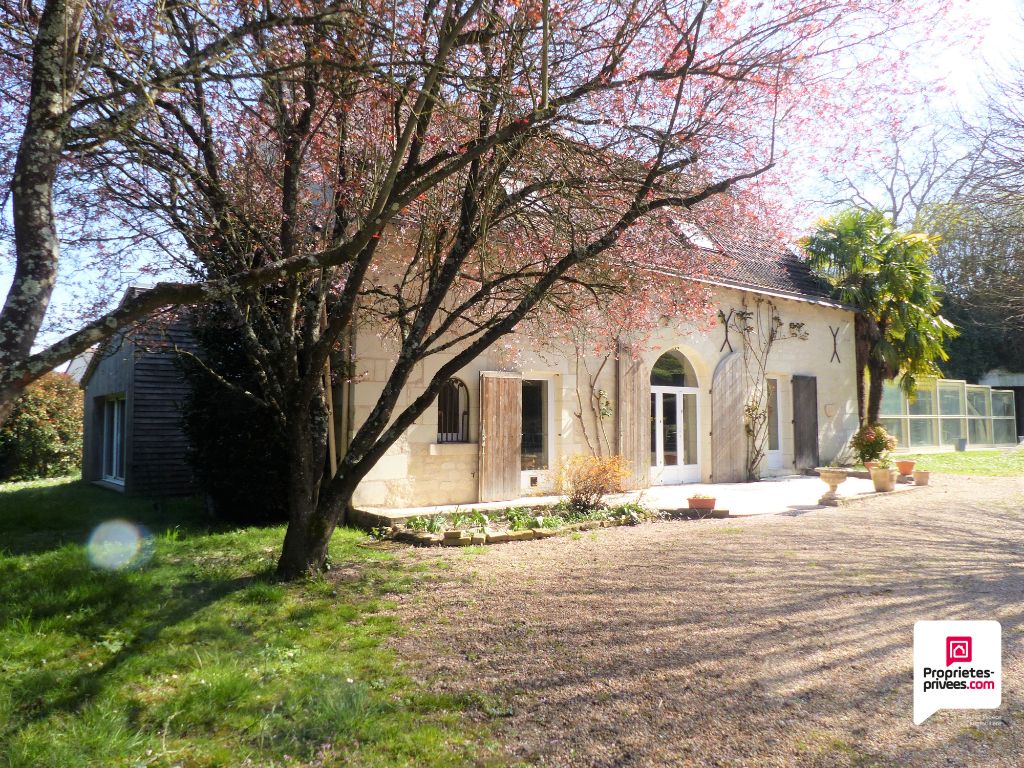 Maison ancienne de charme , 5MN de Chinon , 8 pièce(s) 260 m2