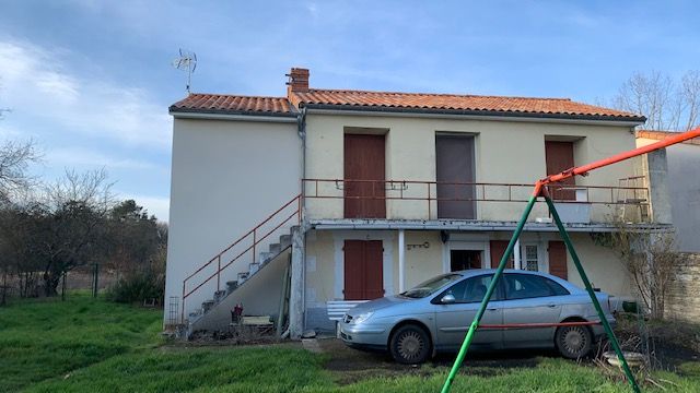 Maison 3 chambres avec grand terrain-Proche Mirebeau