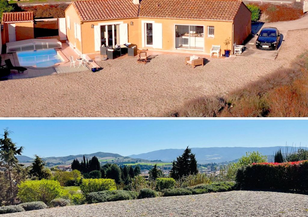 Villa de standing avec piscine et vue imprenable