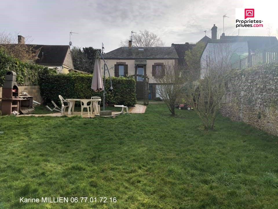 BREZOLLES 28270 Maison de ville - 1 étage - 3 chambres - Garages - Sous sol - Terrain - 119 990 HAI