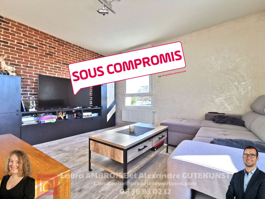 *****SOUS COMPROMIS***** Vente appartement F3 - 71m² + terrasse 15m² + garage double