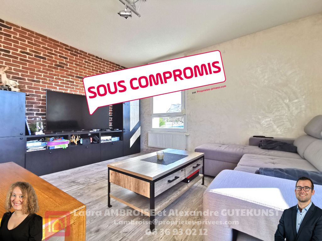 *****SOUS COMPROMIS***** Vente appartement F3 - 71m² + terrasse 15m²  + garage double