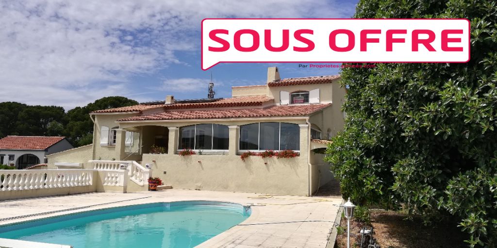 EXCLUSIVITE BORMES LA FAVIERE MAISON 190 m2 SUR 2342M² PISCINE ANNEXES