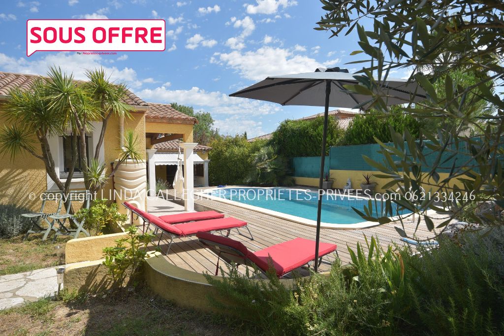 Villa de 126m2 avec PISCINE à 5 minutes Pezenas et 15 minutes  de Mèze