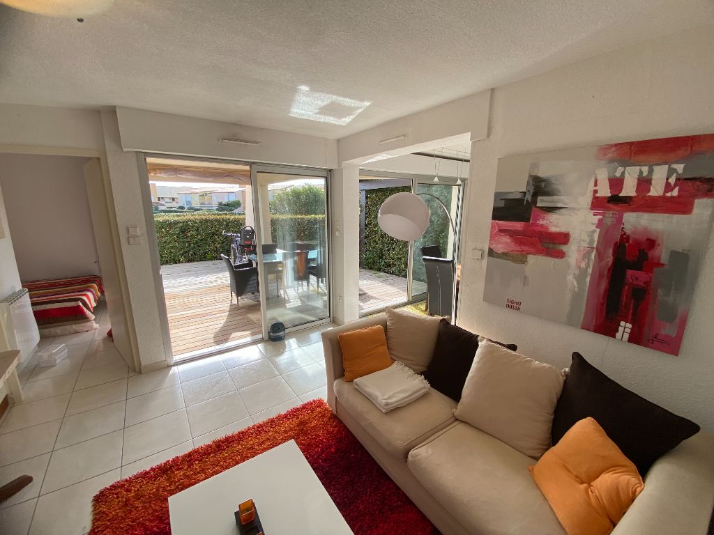 A vendre Hérault, 34300 Le CAP D'Agde, Front de mer RICHELIEU, Appartement T3 , 43 m2 au sol