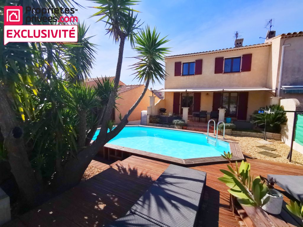 Maison La Crau 4 pièce(s) , piscine , garage sur 258m² de terrain