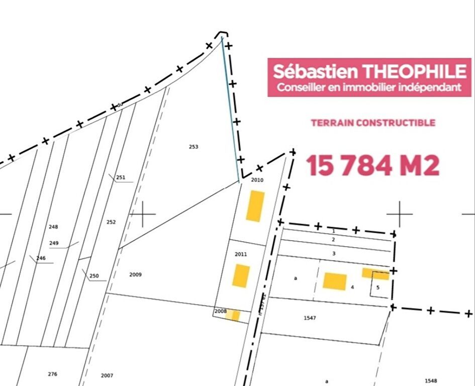 Terrain constructible lotissable