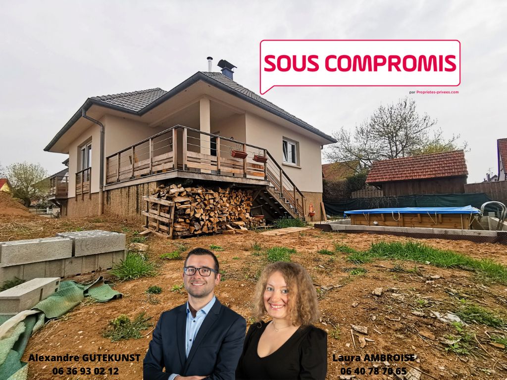 Vente maison plain-pied - 4 pièces 130 m² avec piscine