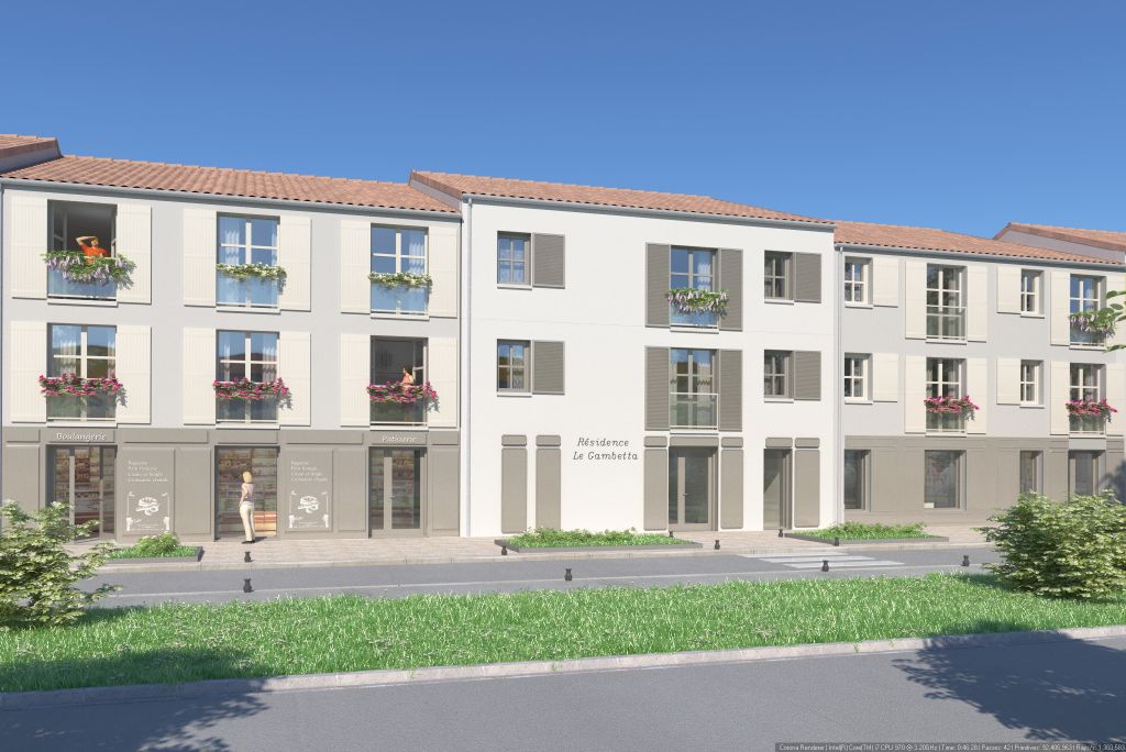 Île d'Oléron - St Pierre - Appartement Neuf 3 pièces 65m2, 2 Chambres, 1er étage avec Loggia de 6m2 et 2 places de parking
