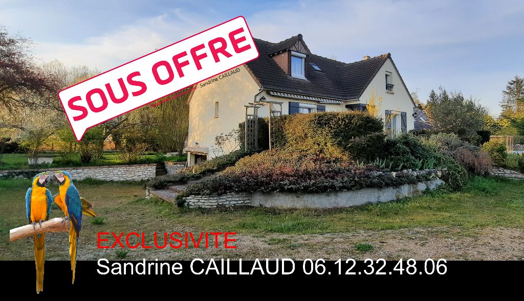 EXCLUSIVITE SECTEUR ANET 28260 - Maison familiale - 5 chambres - 1 atelier/bureau - sous-sol total - terrain 2150m² - 314000 Euros HAI