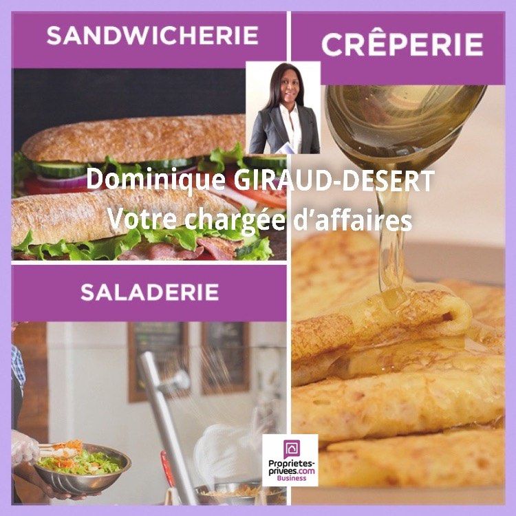 75017  EXCLUSIVITE PARIS - ÉPINETTES  - SNACK CREPERIE SANDWICHERIE