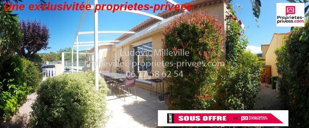 Villa 96m² plein pied type 4, garage picine