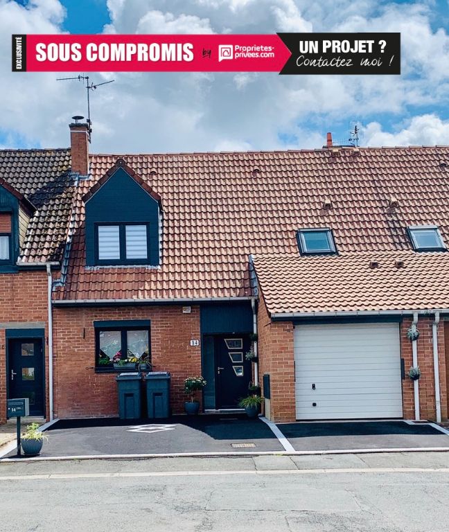 Maison Armentieres, 3 ch, Bureau, garage et jardin