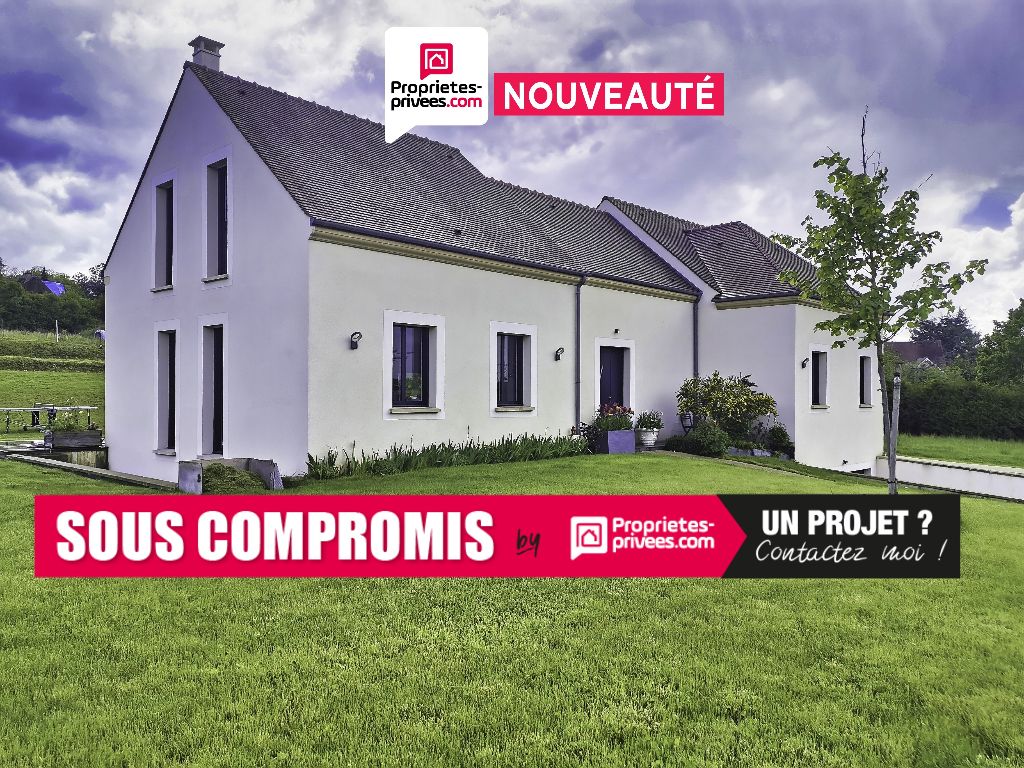 Maison récente 258m2 4/5 chambres sous sol total jardin 5000m2 539000 FAI
