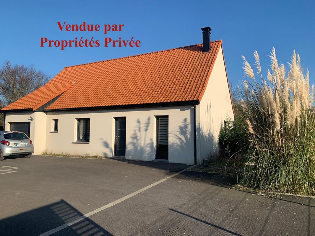 Proche Neufchatel  sur la commune de Dannes - Villa récente sur terrain de 900 m2