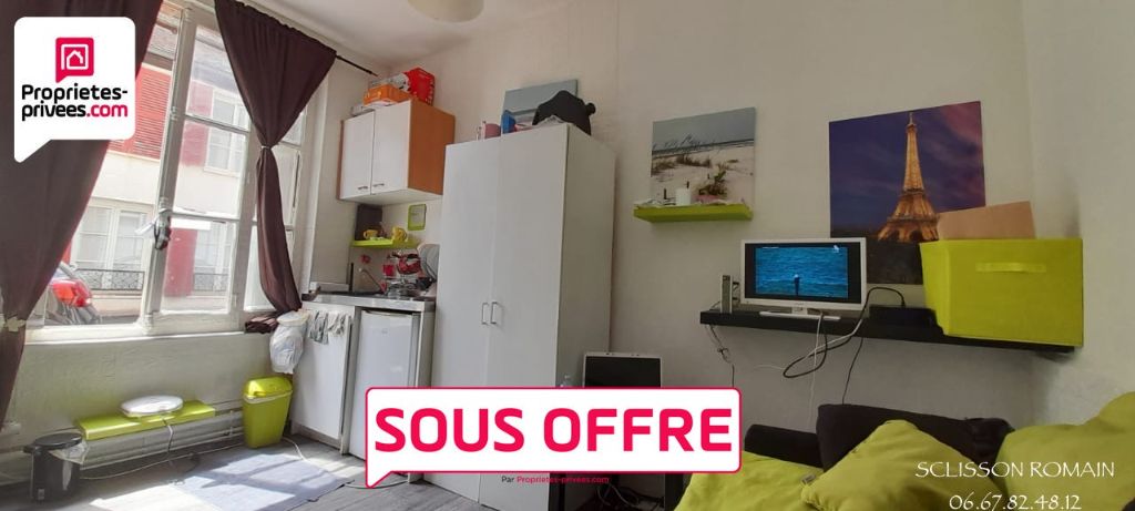 Studio Verneuil D Avre Et D Iton  12 m2 - Rdc - centre ville - prix 17 990 euros HAI