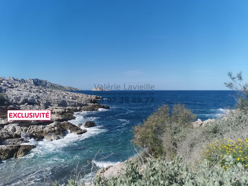 Marseille (13008) - Parc des Calanques - Maison individuelle R+1 - Terrasse et Vue Mer