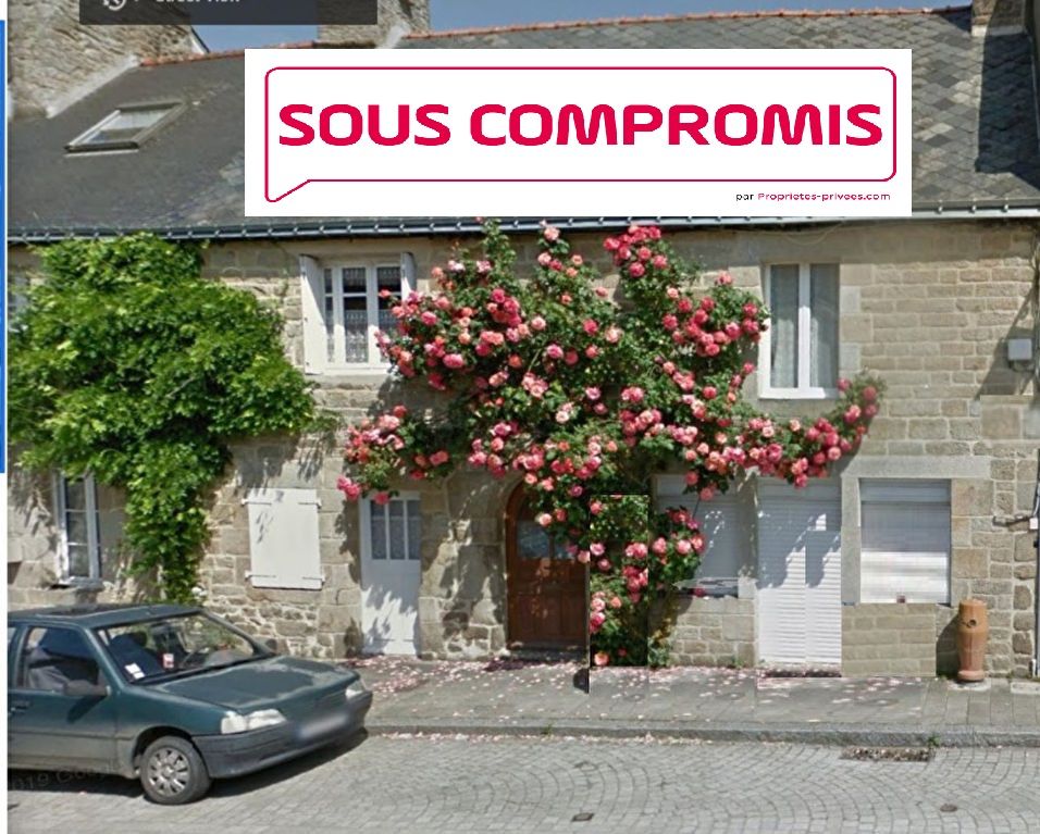 SOUS COMPROMIS Maisons avec 2 logements 13 pièces avec grand jardin centre de Guémené sur scorff