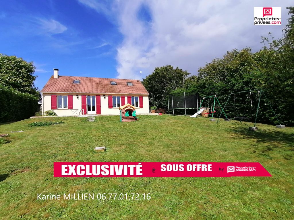 ACON 27570 Maison individuelle - 1 étage - 5 chambres - Garage - Cabanon de jardin - Balançoires / Toboggans / Trampoline - Terrain - 171 583 HAI