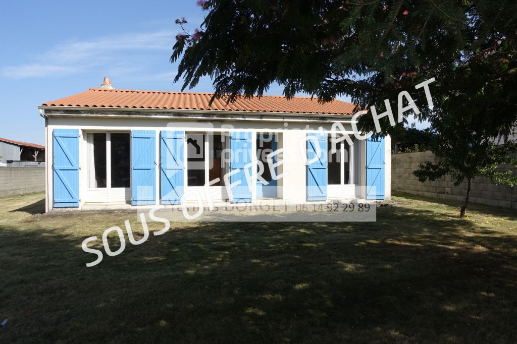 Plain pieds - 80 m2 - A rénover et rafraichir - jardin de 1 230 m²