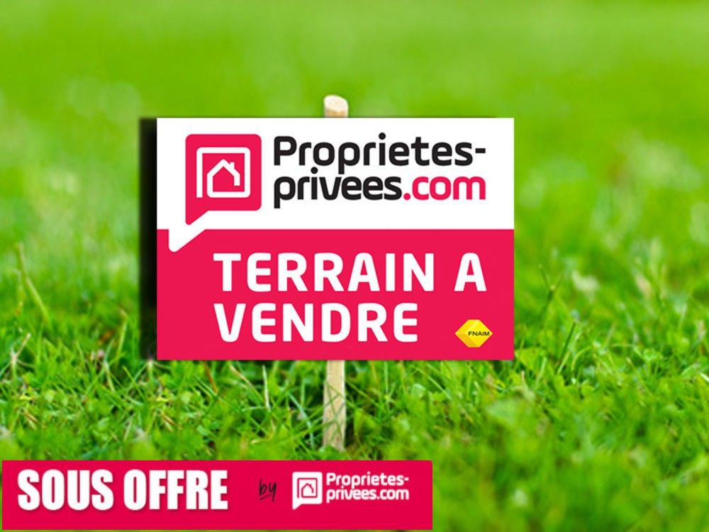 Terrain  constructible  970 m2