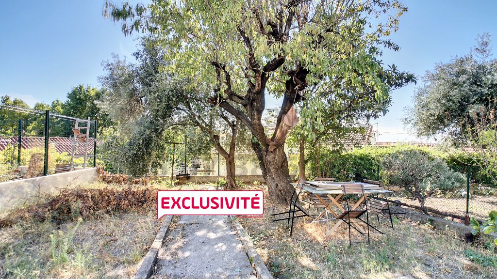 MARSEILLE (13014) - Saint Gabriel - EXCLUSIVITE - Charmante Maison 110 m² env. + terrasse + jardin arboré 100 m2. Aperçu MER. Travaux à prévoir