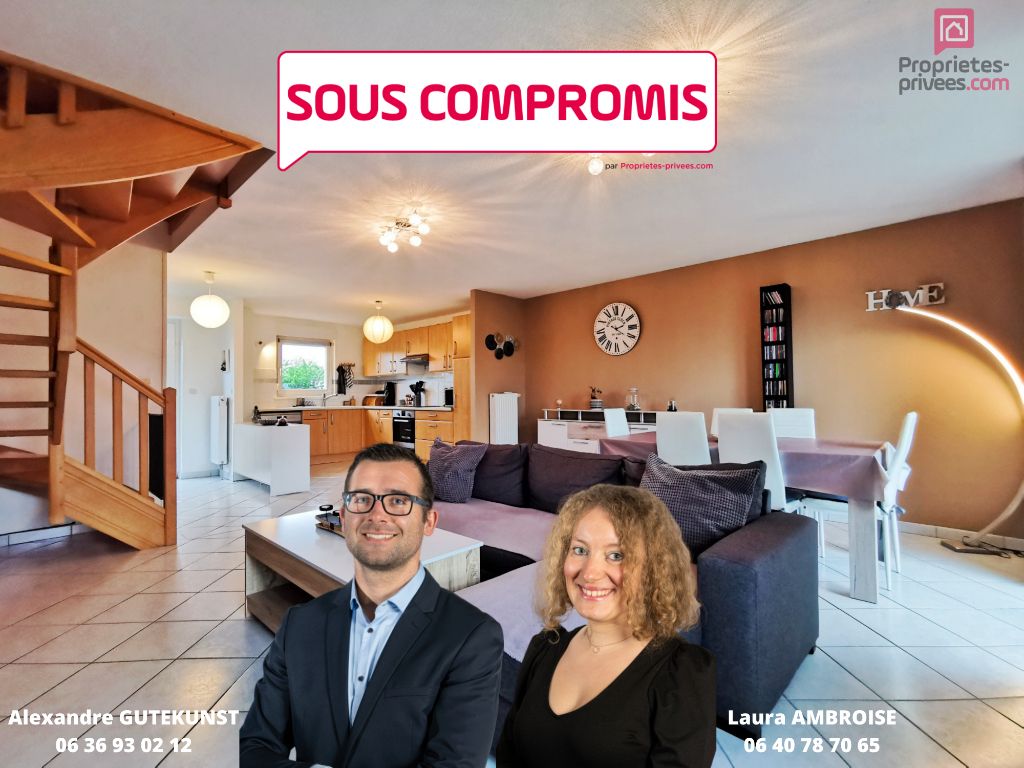 Vente appartement F5 - 91 m² en triplex avec jardin + terrasse + garage + parking