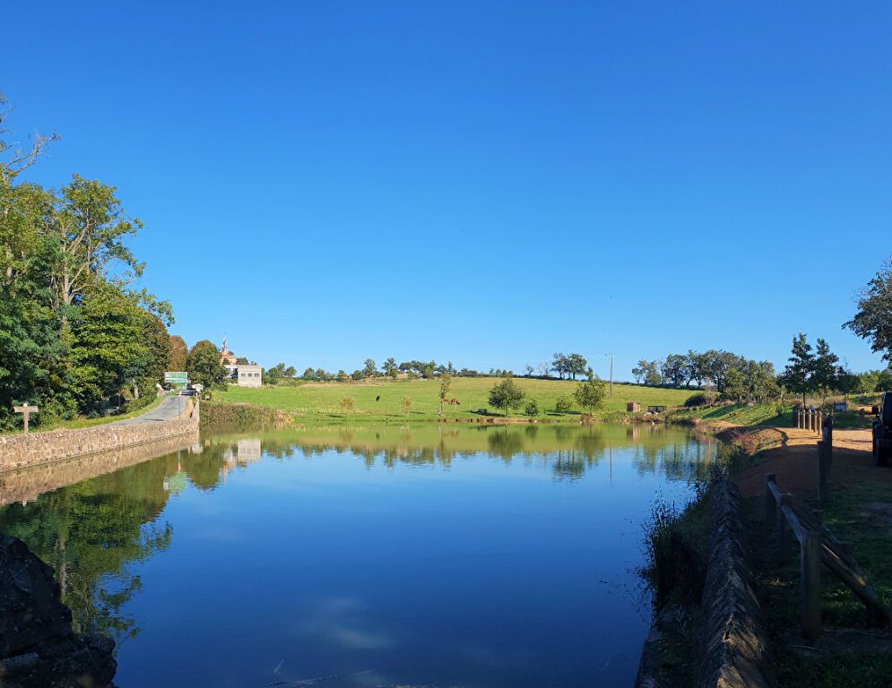 Beau terrain viabilisé avec vue