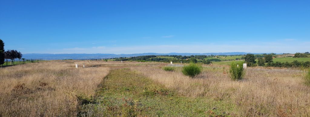 Superbe terrain viabilisé avec vue panoramique