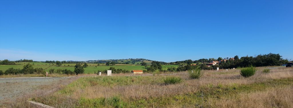 Belle parcelle viabilisée avec vue panoramique