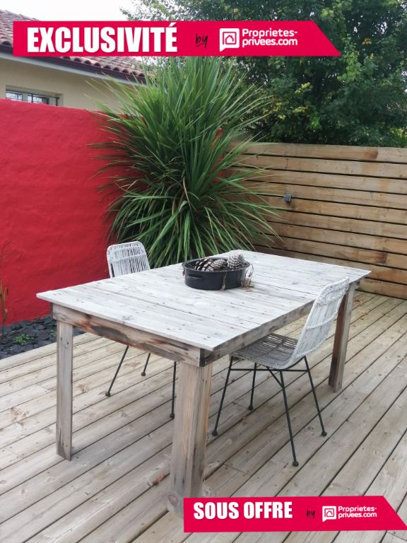 Audenge T2 DUPLEX 30 m2 + Terrasse bois 46 m² + Cave