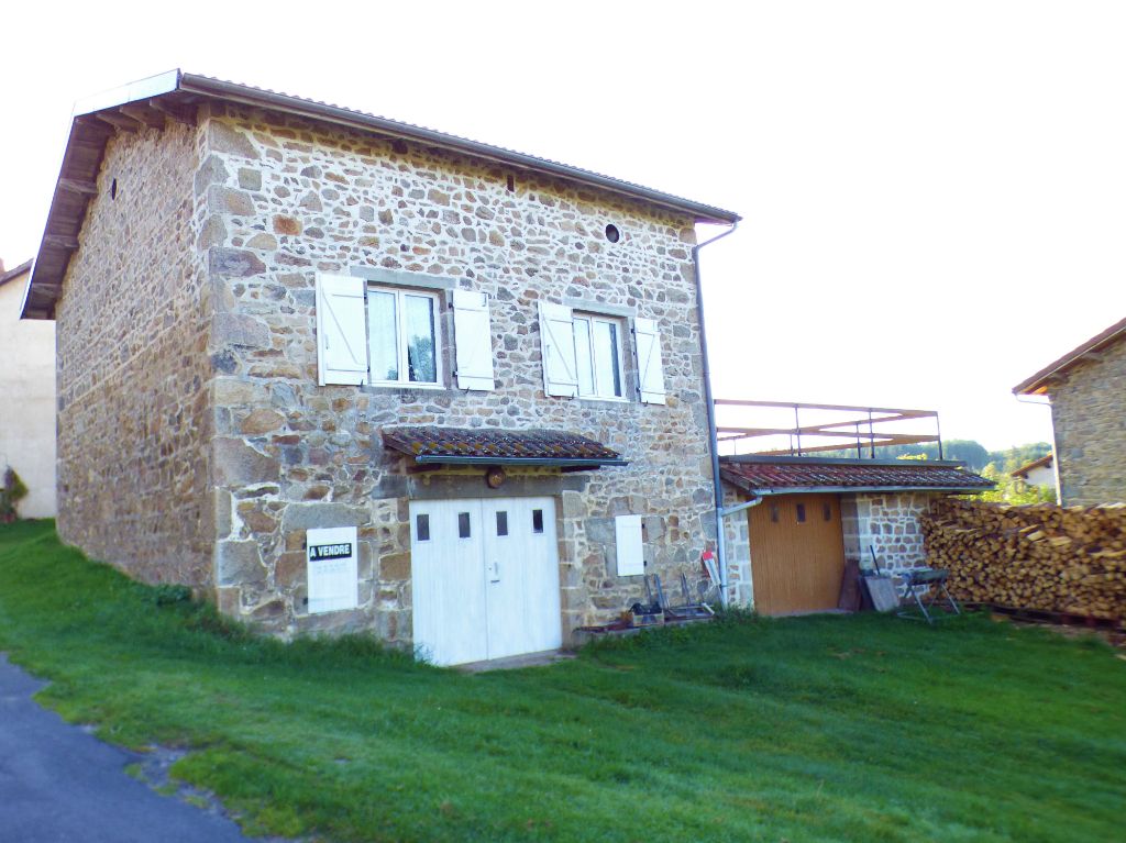 Velle maison en pierre avec grande terrasse