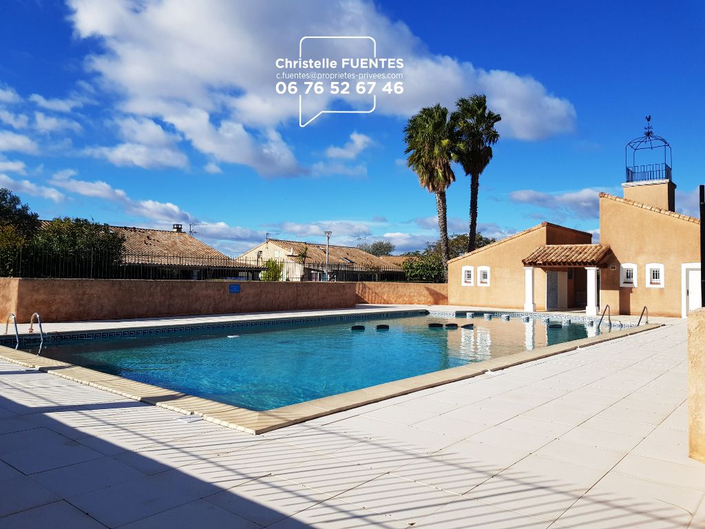 HERAULT - LOUPIAN (34140) - MAISON EN RESIDENCE AVEC PISCINE - 199 000