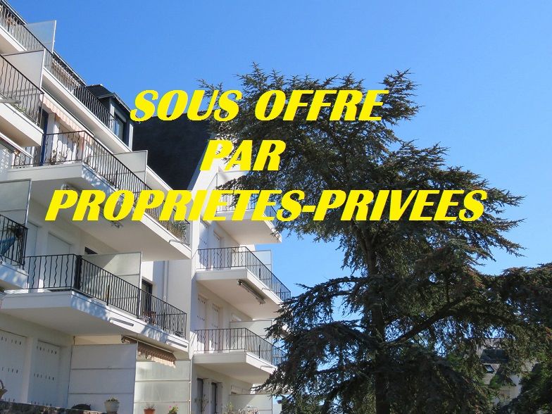 Grand 2 pièces (poss. T3) de 56,44 m² exposé Sud-Ouest - centre ville - au calme