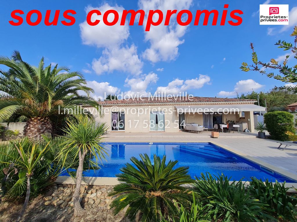 jolie villa type 6 de 169m² avec piscine sur 895m²