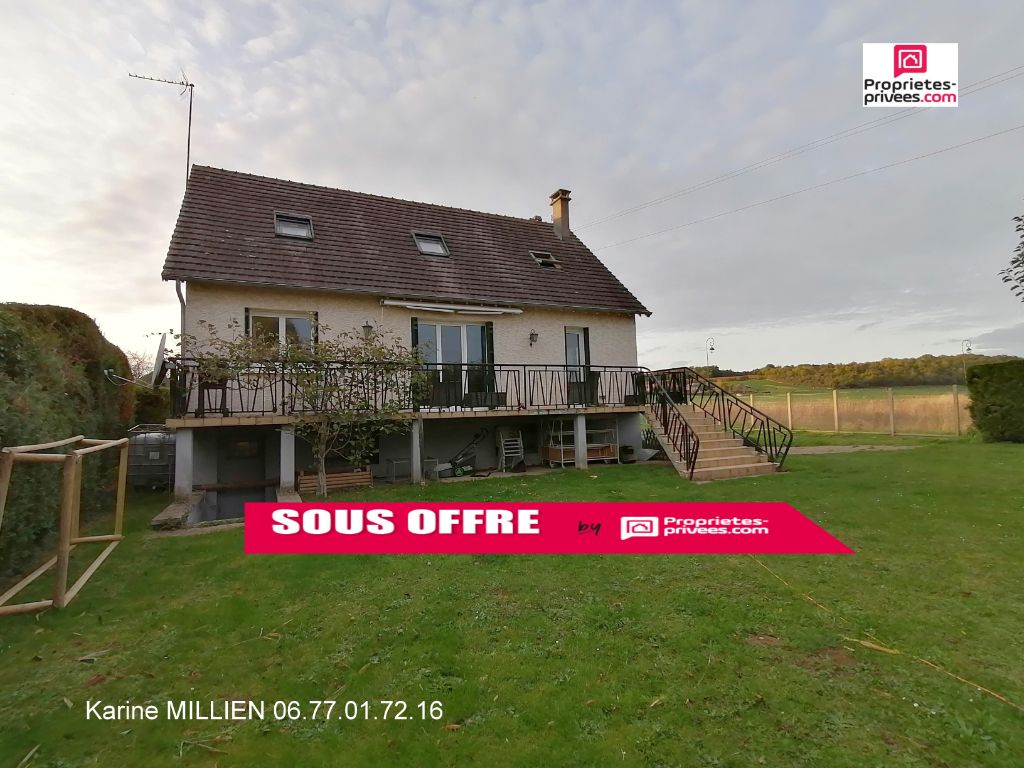 MUZY 27650 Maison individuelle sur sous sol total - 1 étage - 4 chambres - Grenier aménageable pour 5ème chambre - Terrain - 213 180 HAI