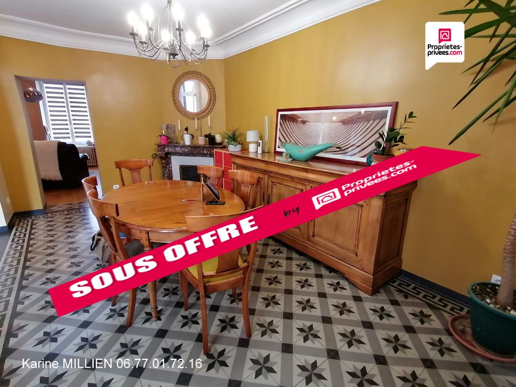 SAINT LUBIN DES JONCHERETS 28350 Maison de bourg - 1 étage - 5 chambres - Dépendance - Grand garage - Terrain - 311 900 HAI