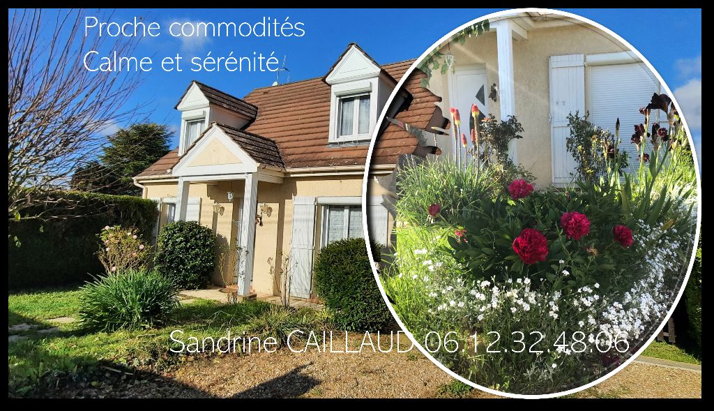 HOUDAN 18km secteur ANET (28260) - Maison familiale - 5 chambres - garage - terrain 556m² - 265 000 Euros HAI