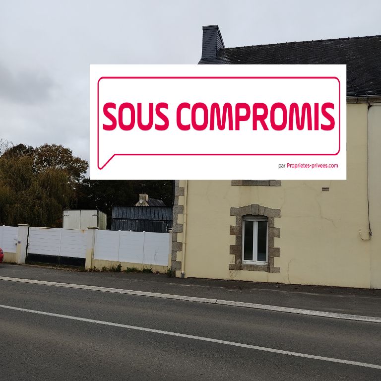 VENDU  Maison 100 m2 avec jardin, 2 garages proche Guémené sur  scorff