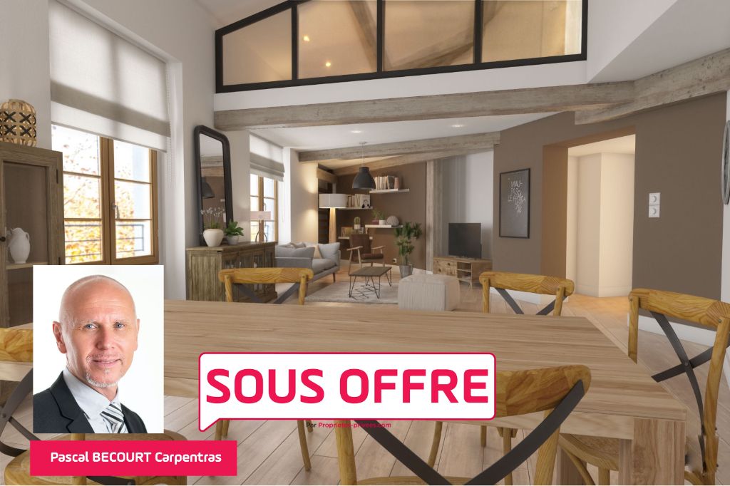 Superbe appartement en duplex entièrement rénové Carpentras 6 pièce(s) 121.22 m2