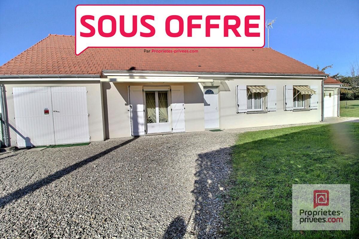 Maison de plain-pied 105 m2/ 3 chbres, jardin clos