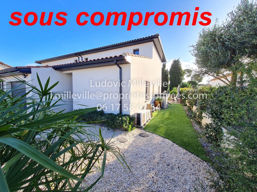 Villa contemporaine  4 pièces 101 m2 garage  et piscine