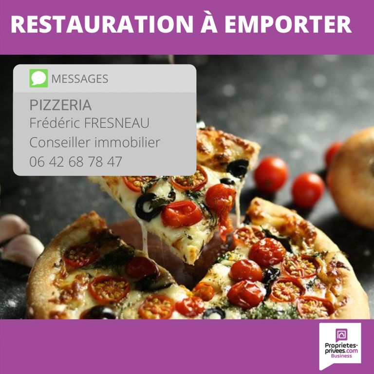 56000 VANNES - RESTAURANT PIZZERIA TERRASSE , VENTE A EMPORTER