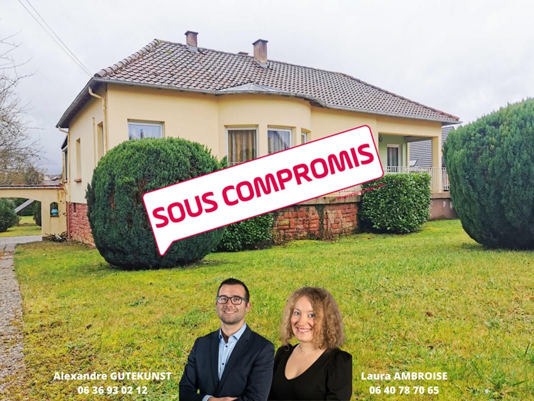 Vente maison plain-pied 4-5 pièces - d'environ 142 m² sur terrain de 23 ares constructible