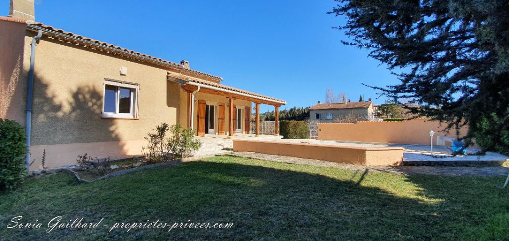 11300 PIEUSSE - Maison 4 chambres - sous-sol - Piscine