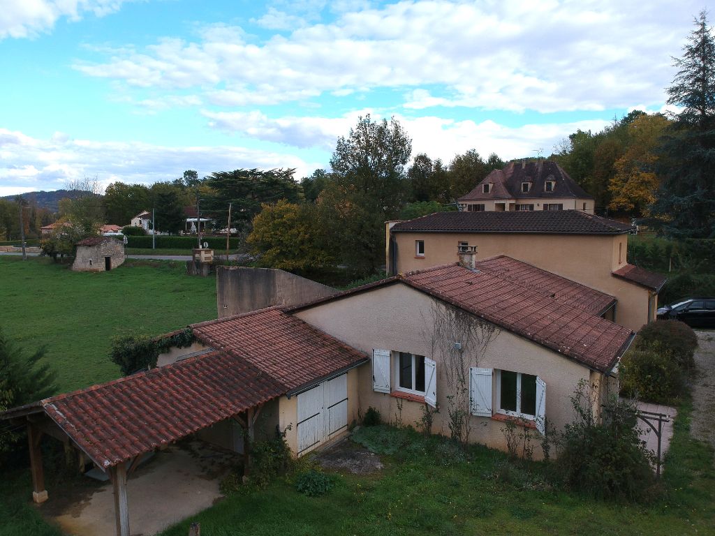 Maison de plain-pied à Cahors avec jardin et garage